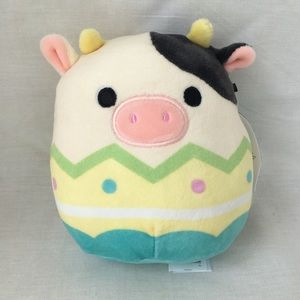 Connor the Cow Easter Squishmallow 5” NWT